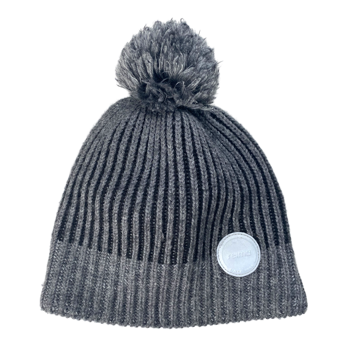 Reima wool beanie, dark grey/ black | 1-4y