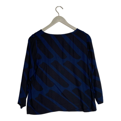 Marimekko gavotte staccato blouse, midnight blue | woman 36