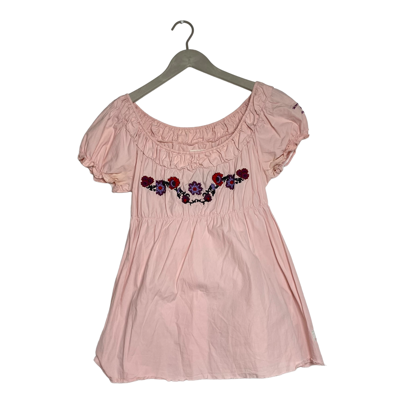 Odd Molly woven flowy shirt, pink | woman M