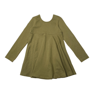 Gugguu dress, olive | 116cm