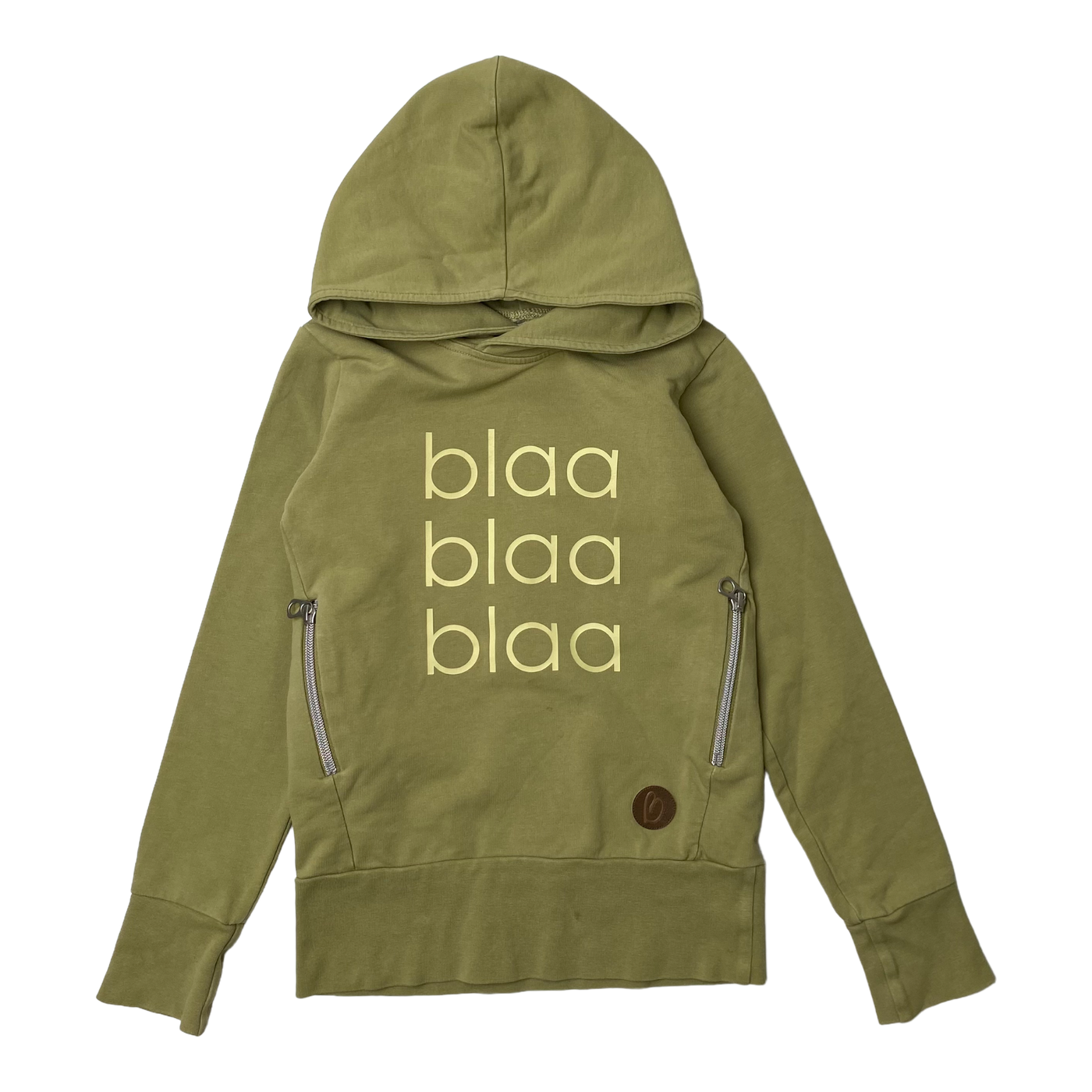 Blaa sweat hoodie, pistachio | 110/116