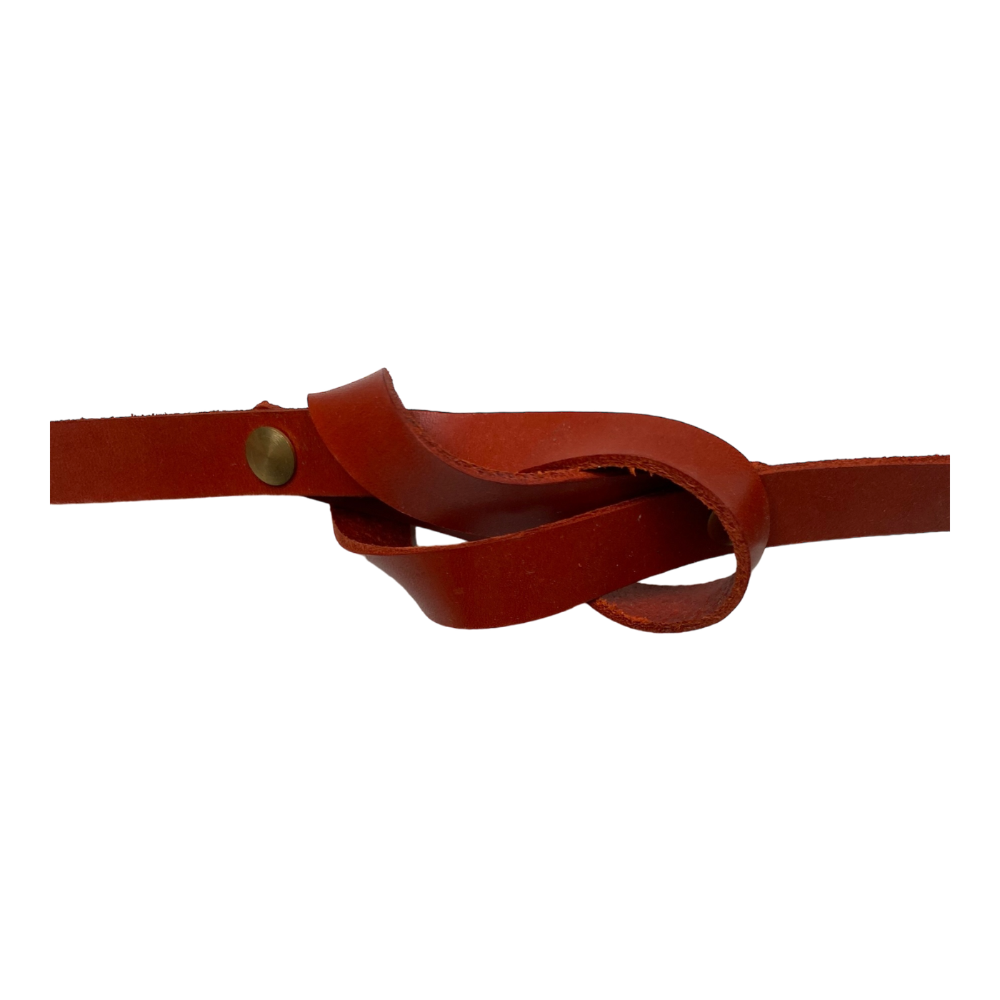 Scilla knot belt, fire brick | onesize