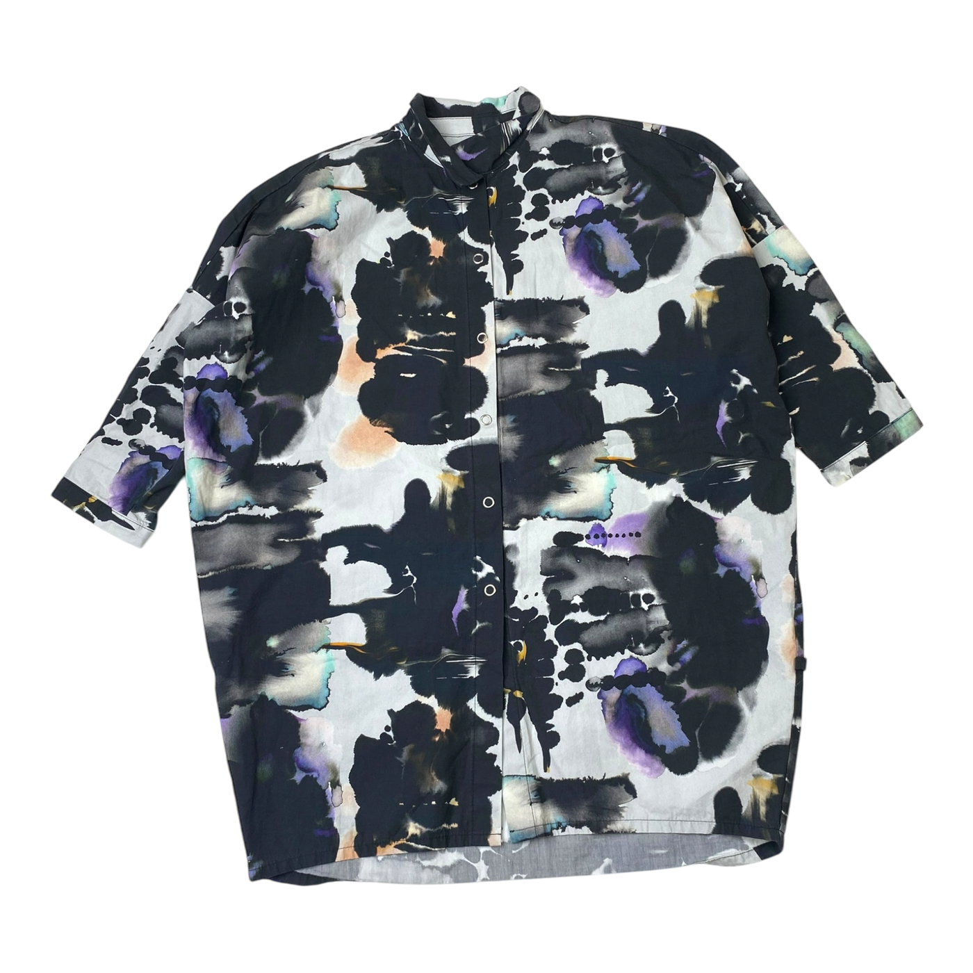 Vimma woven collar shirt, multicolor | 140cm