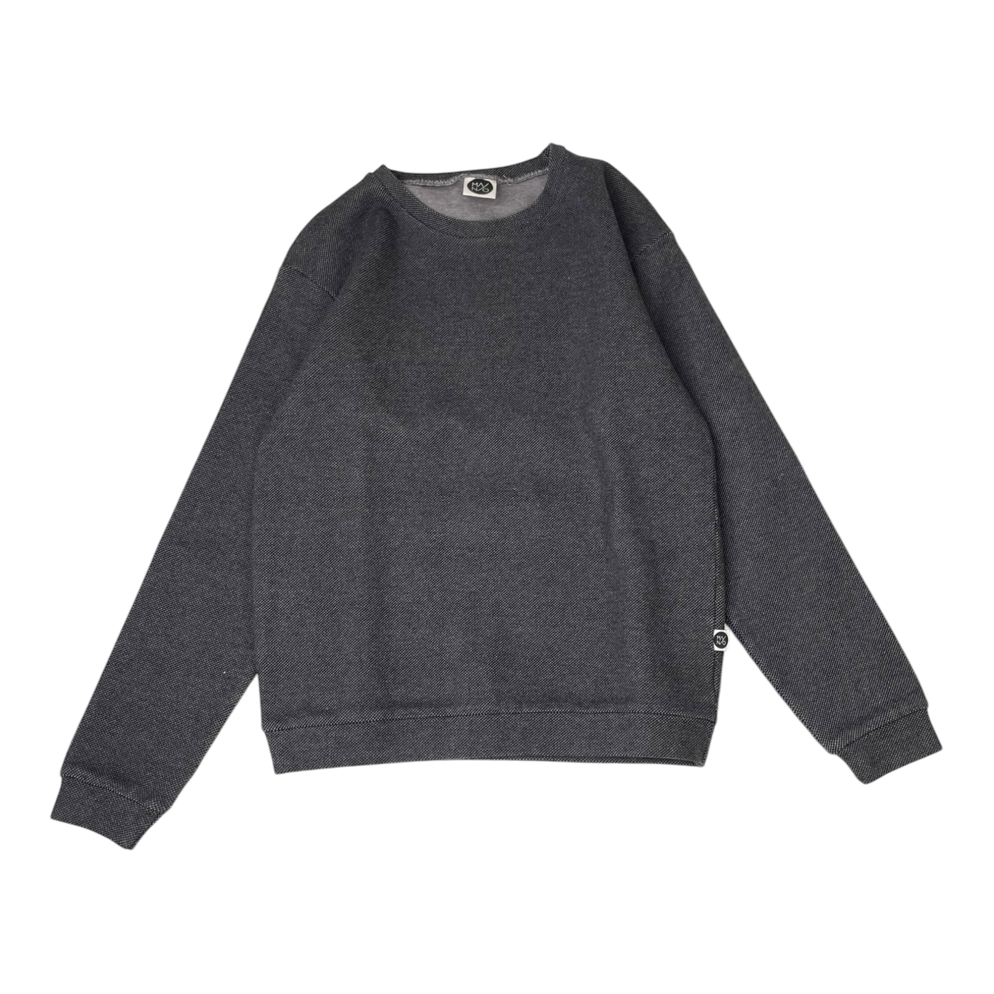 Mainio knitted sweatshirt, dark grey | 146/152cm