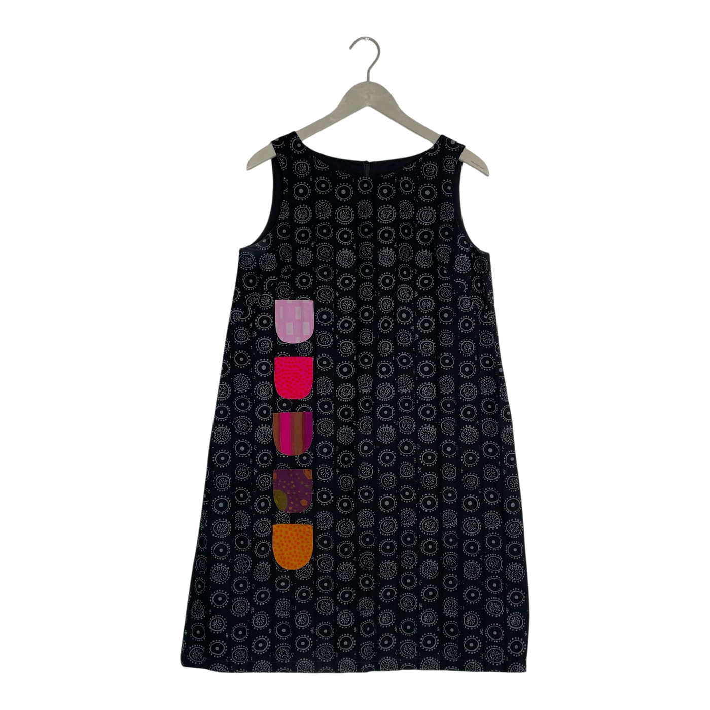 Marimekko kurkistus dress, black | woman 38