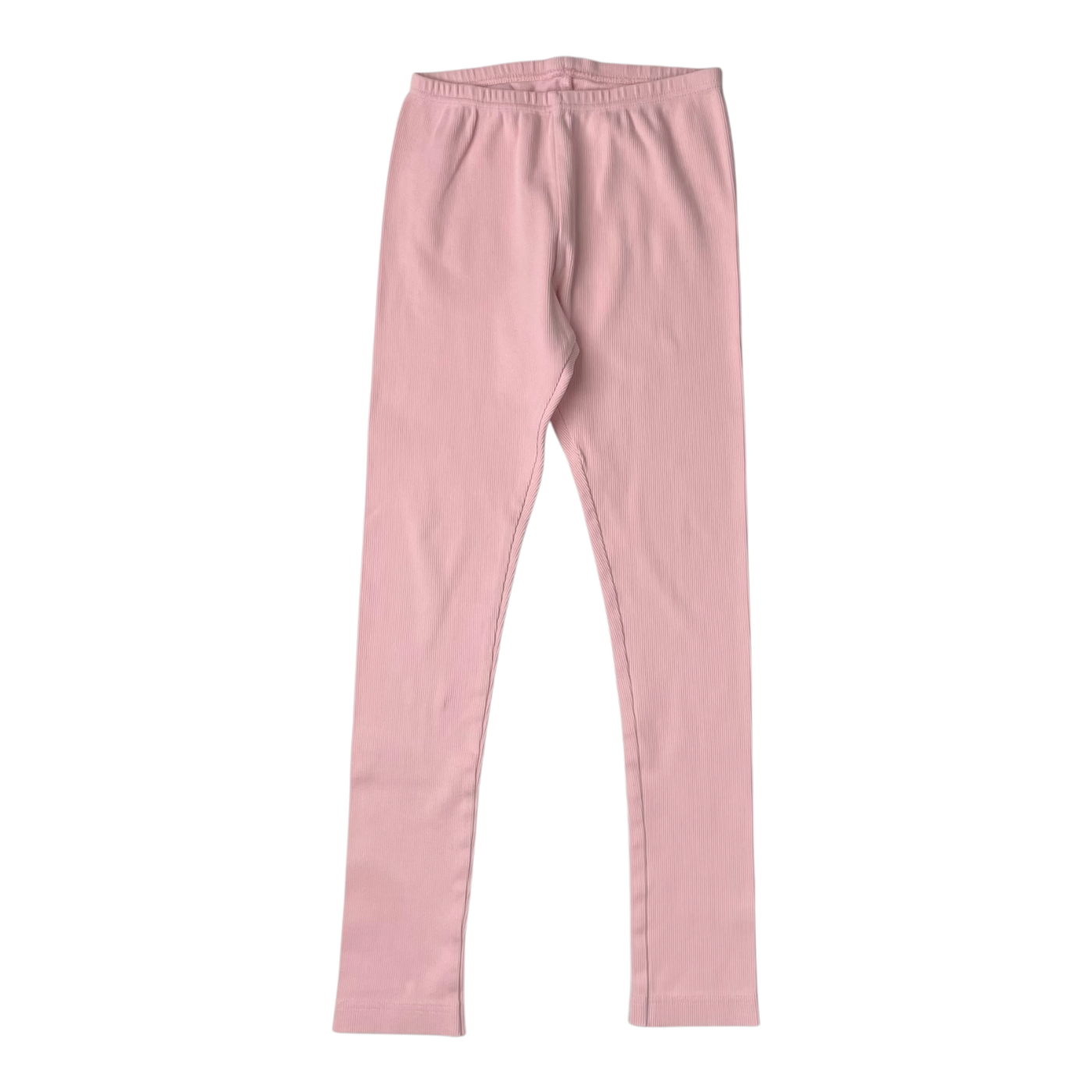 Metsola rib leggings, pink | 134/140cm