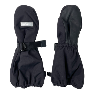 Reima askare mittens, black | 2-4y