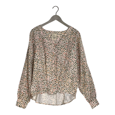 Kaiko woven blouse, leopard | woman XL