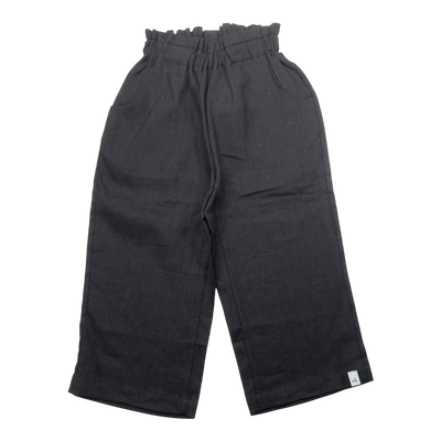 Nakoa linen pants, black | 116/122cm