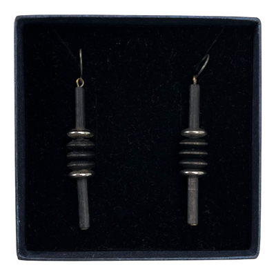 Aarikka earrings, black