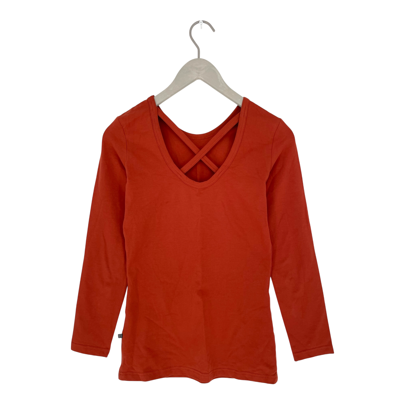Kaiko cross shirt, burnt orange | woman XS