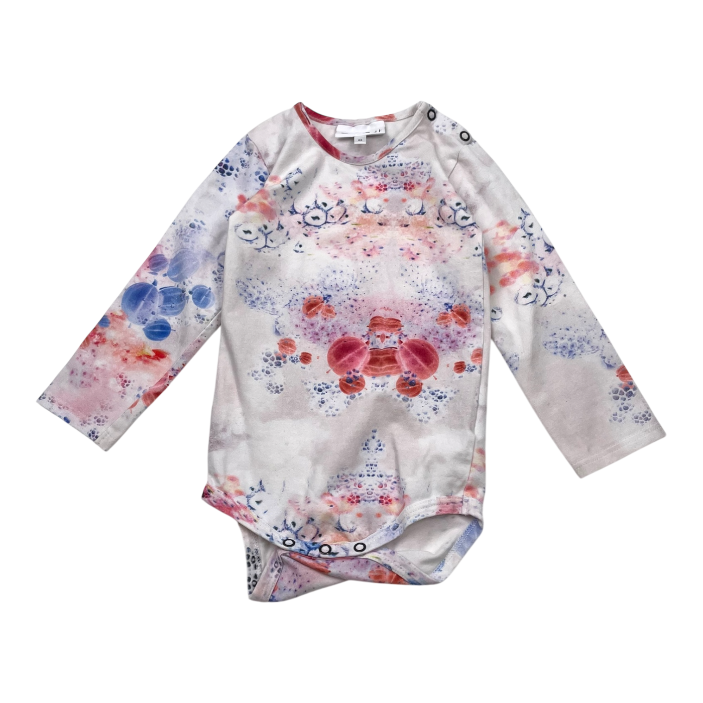 Gugguu frilla body, white | 86cm