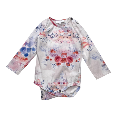 Gugguu frilla body, white | 86cm