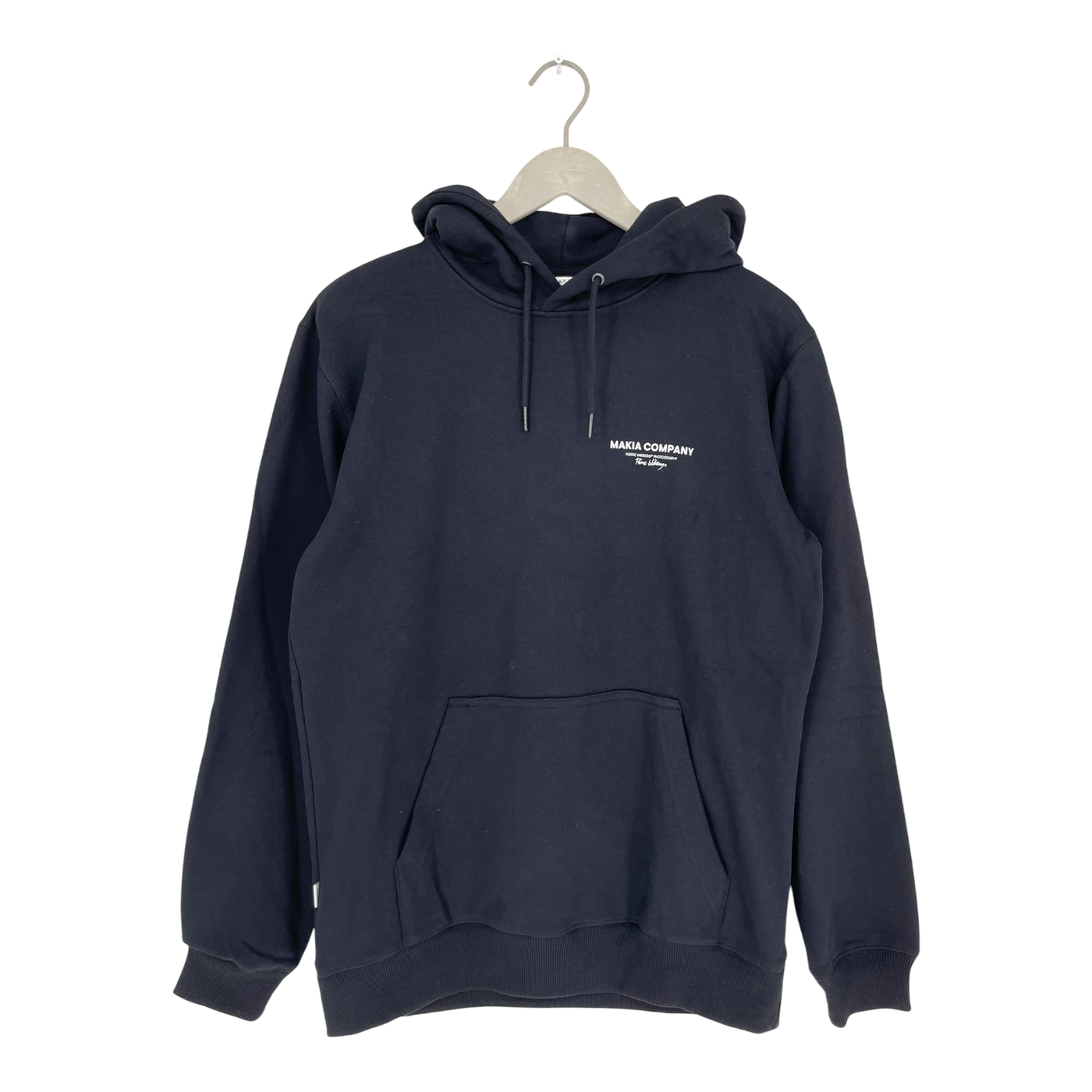 Makia storeys hooded sweatshirt, black | man M
