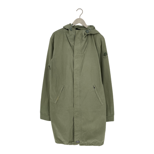 R-collection parka jacket, moss green | woman M