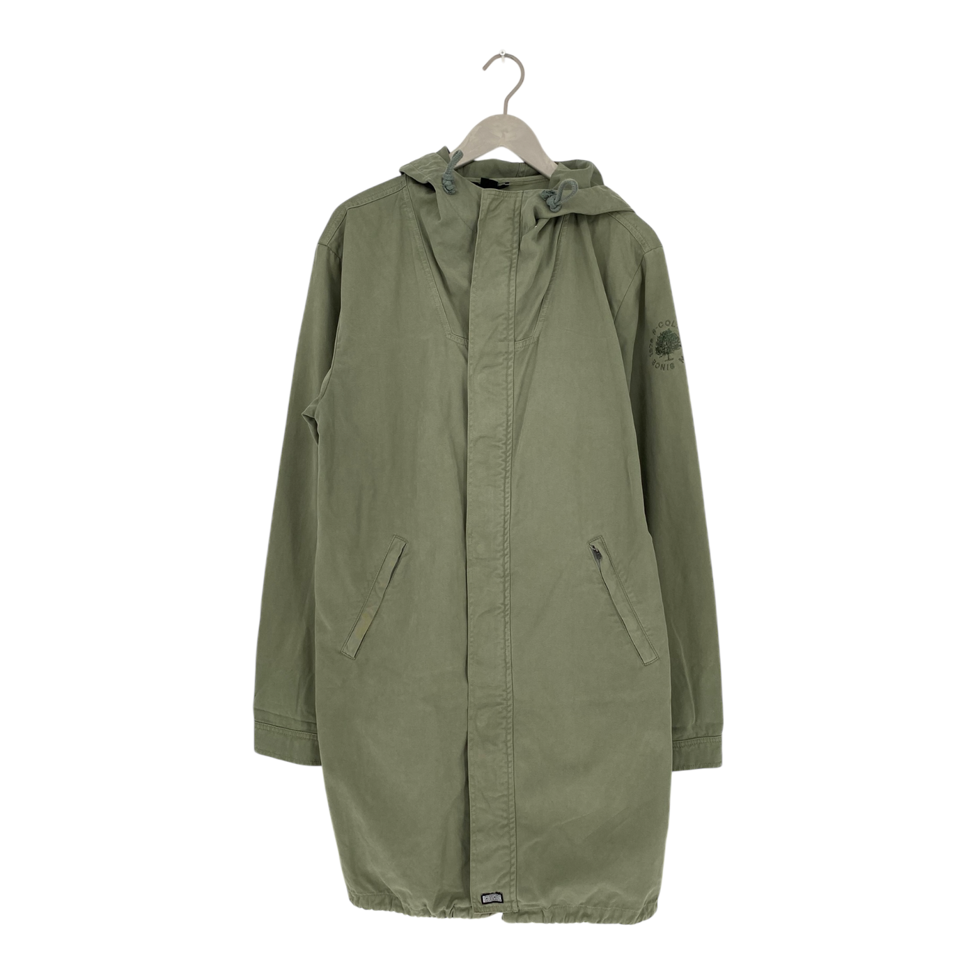 R-collection parka jacket, moss green | woman M