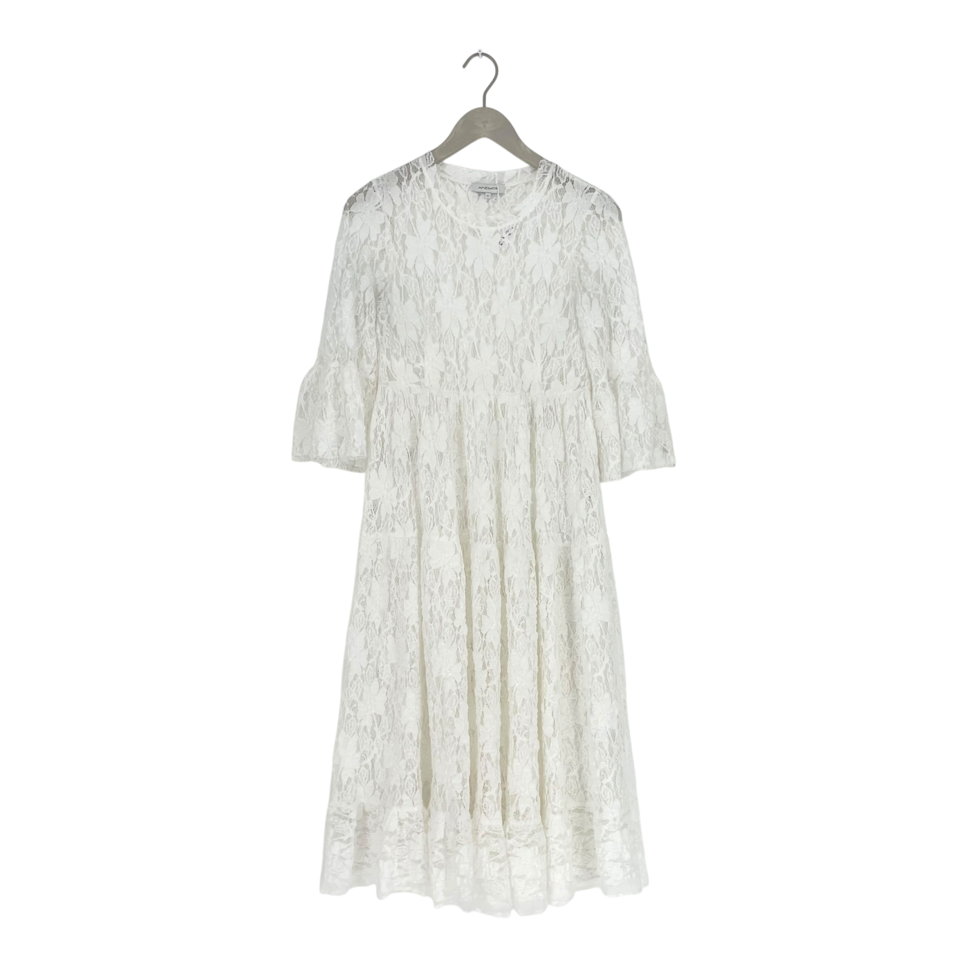 Andiata lace dress, white | woman XS