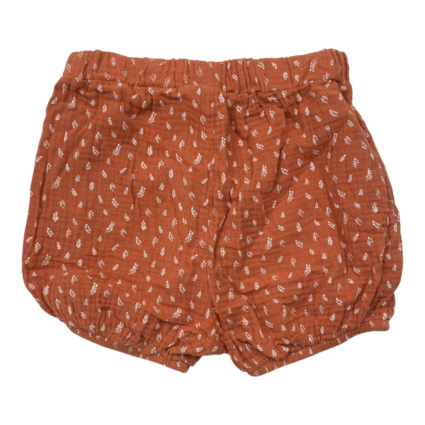 Kaiko puff shorts, vintage leaf | 110/116cm