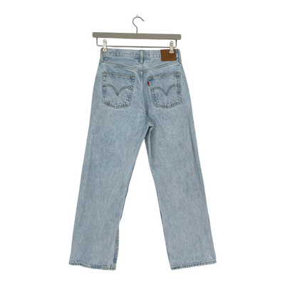 Levi's ribcage straight ankle jeans, washed denim | woman W28