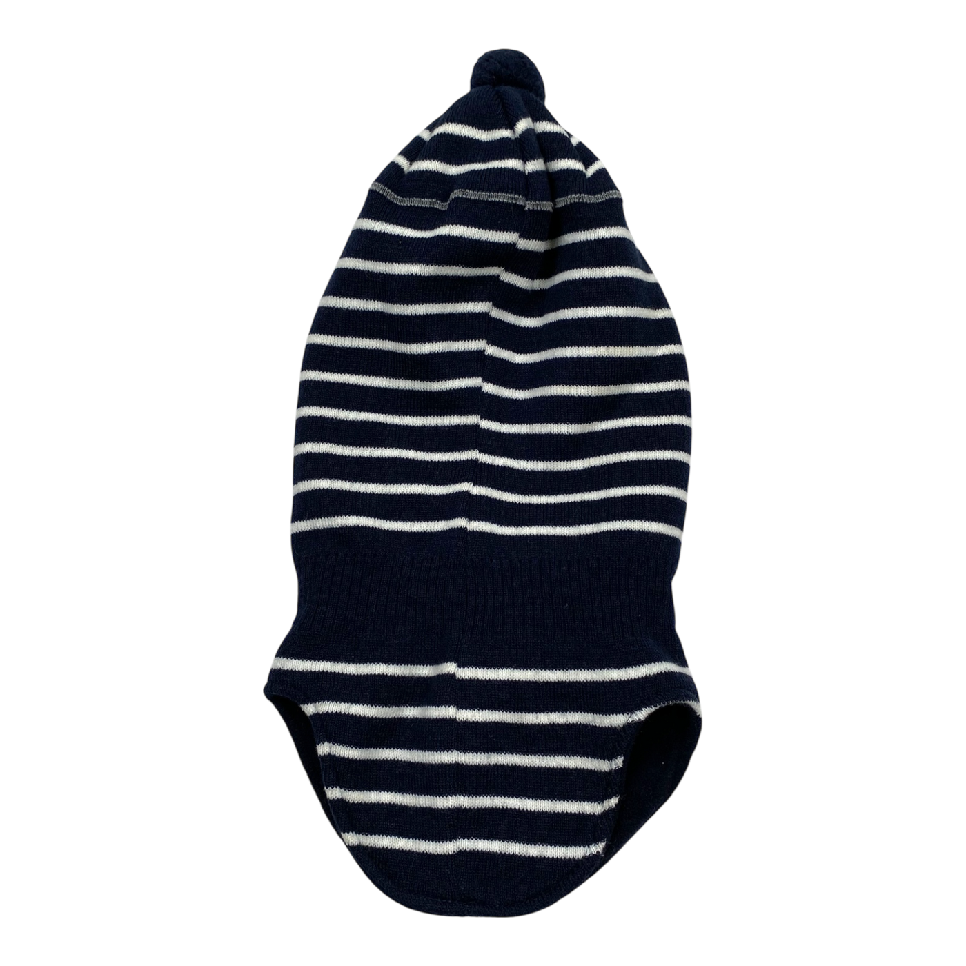 Polarn O. Pyret merino balaclava, stripes | 56/58cm