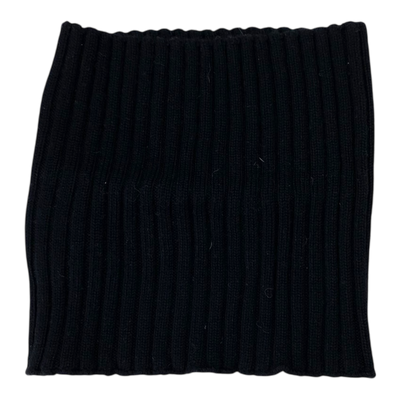Mainio merino neck warmer tube, black | L/XL