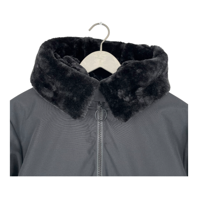 Embassy of Bricks and Logs riga ivy puffer coat, black | unisex S