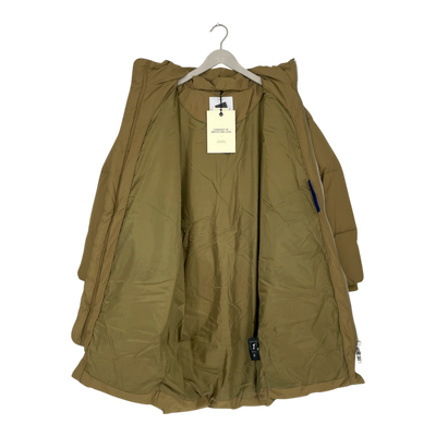 Embassy of Bricks and Logs elphin puffer jacket, golden leaf | unisex S