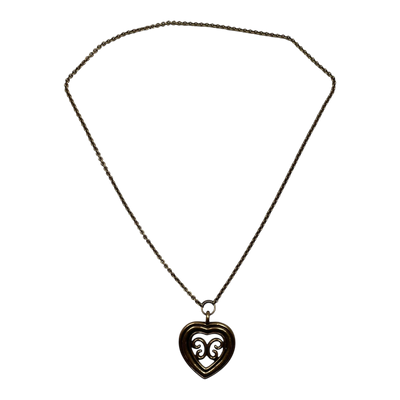 Kalevala Koru utajärven sydän necklace, bronze