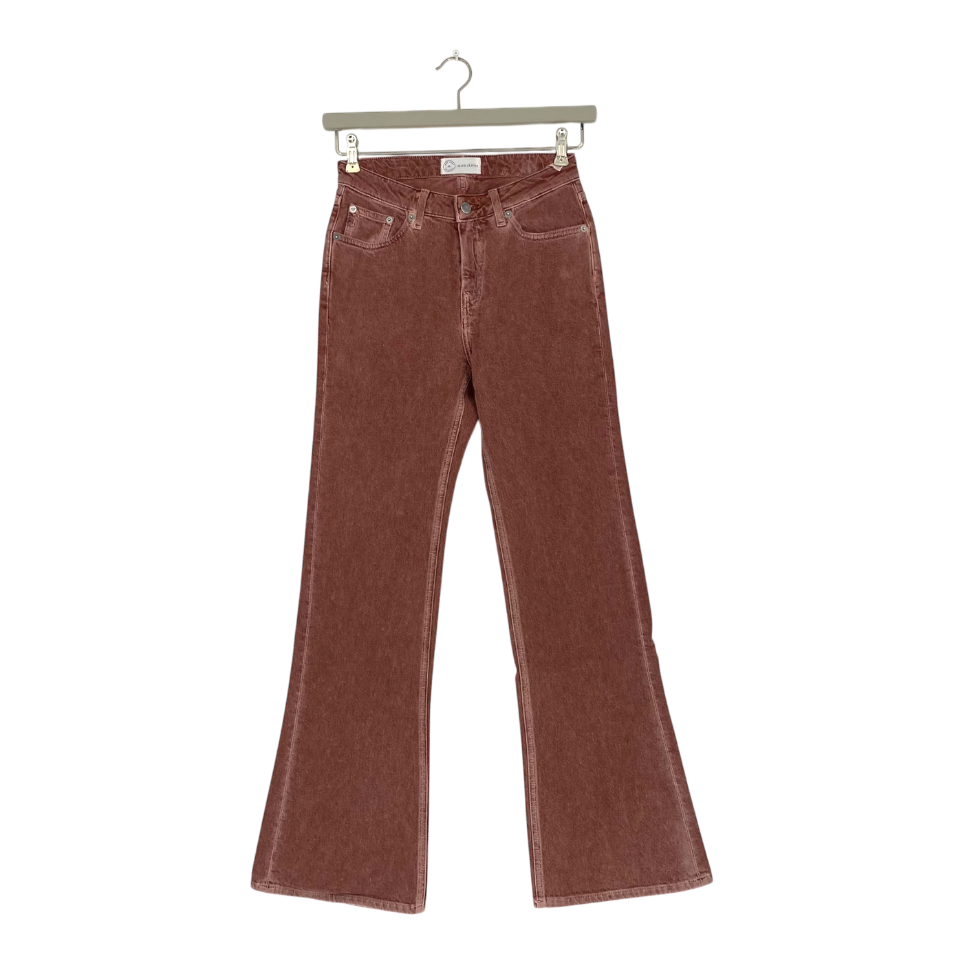 Mud Jeans isy flared jeans, terracotta | woman 26/32