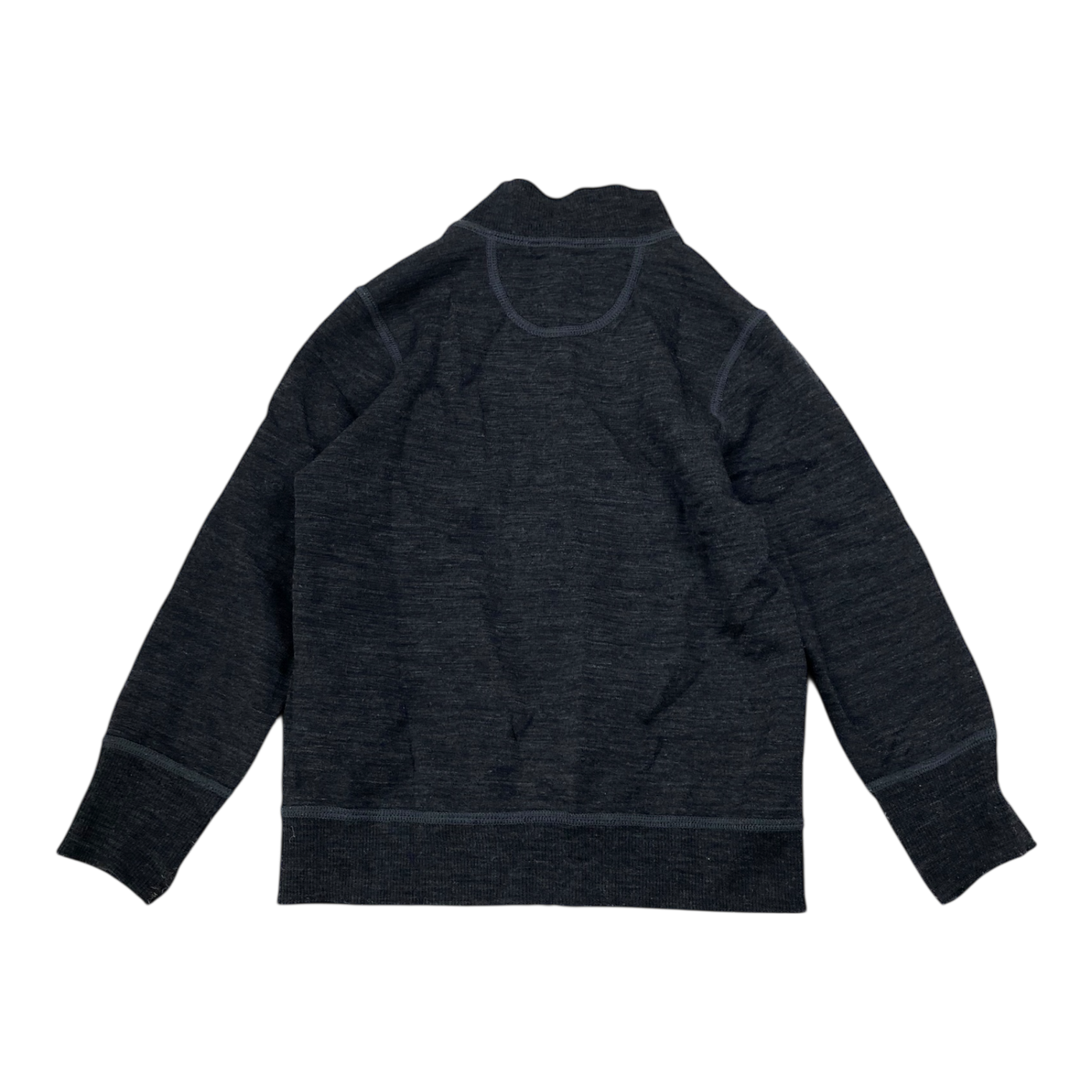 Reima mahin wool zip sweater, dark grey | 104cm
