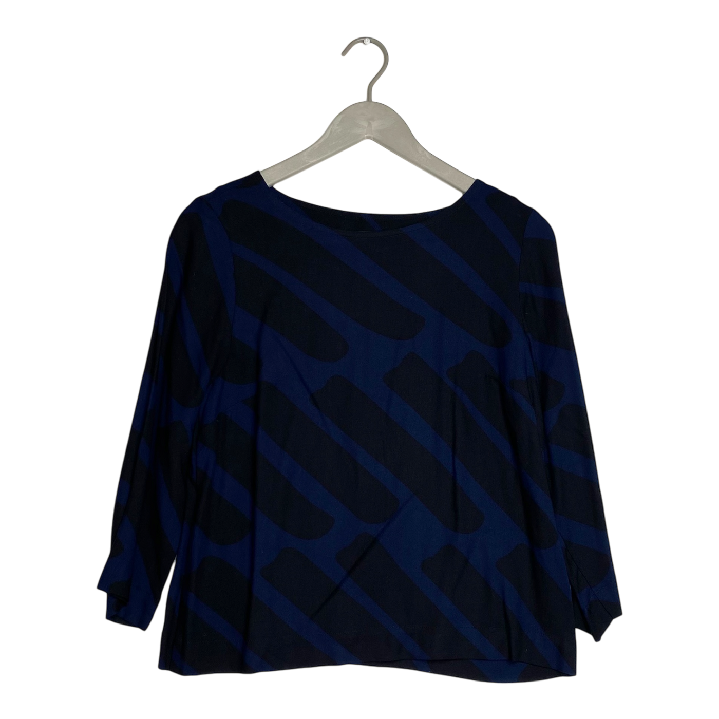 Marimekko gavotte staccato blouse, midnight blue | woman 36