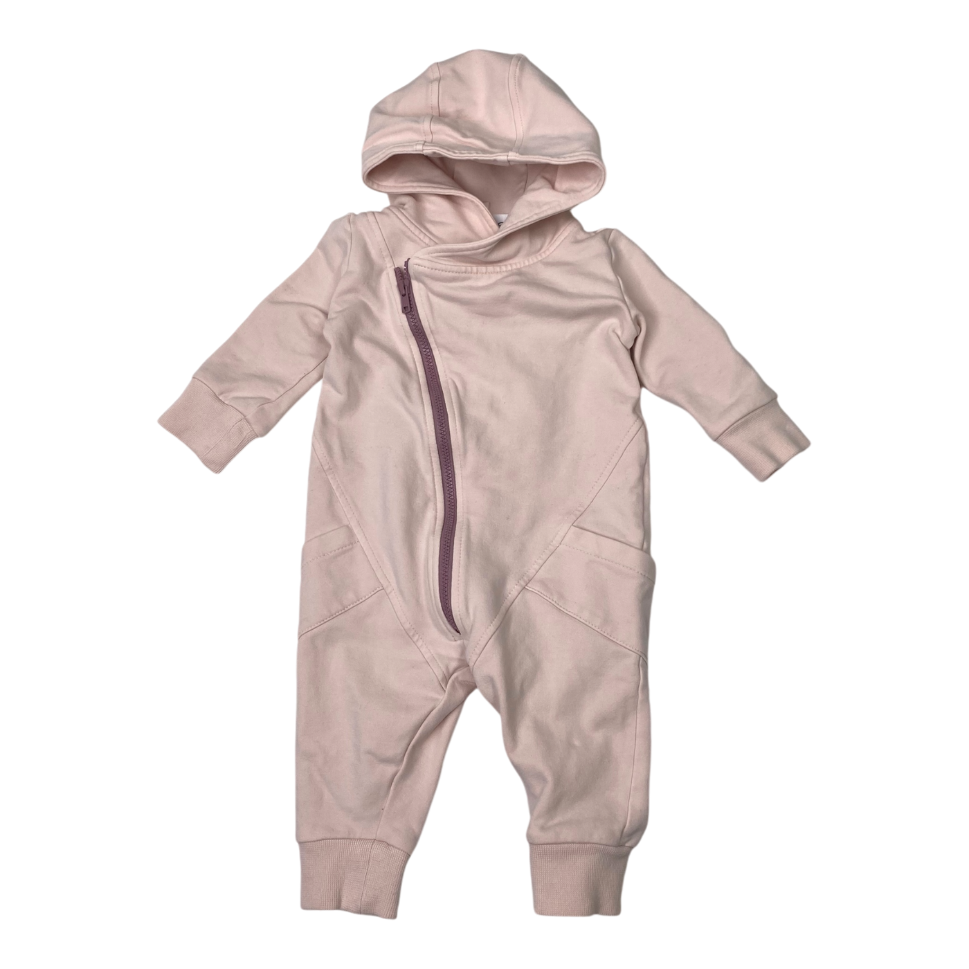 Gugguu sweat jumpsuit, pink | 62cm