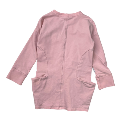 Gugguu pocket dress, pink | 116cm