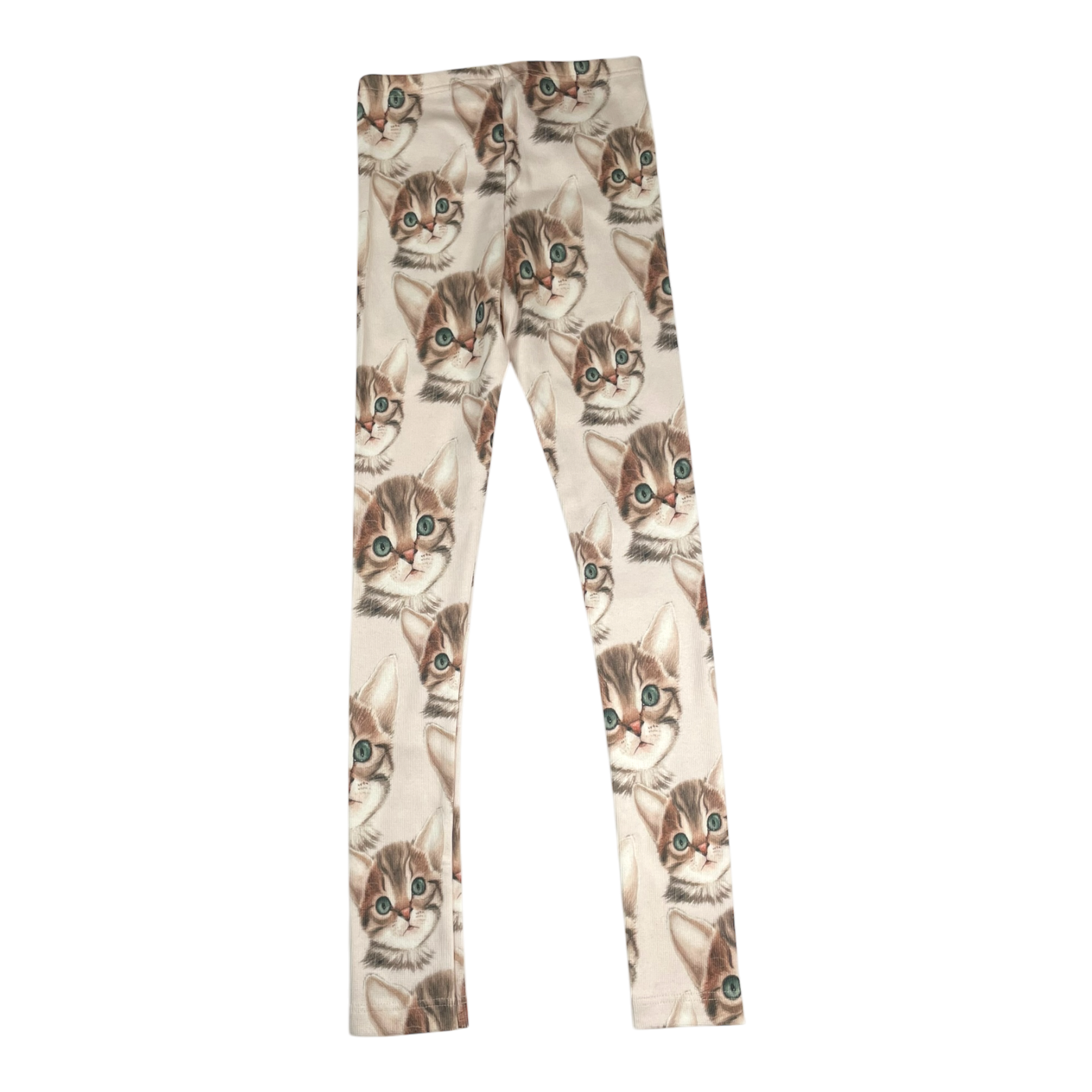 Metsola rib leggings, kitten | 134/140cm