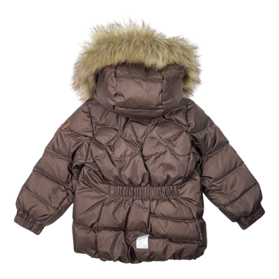 Reima kiirus down jacket, brown | 92cm