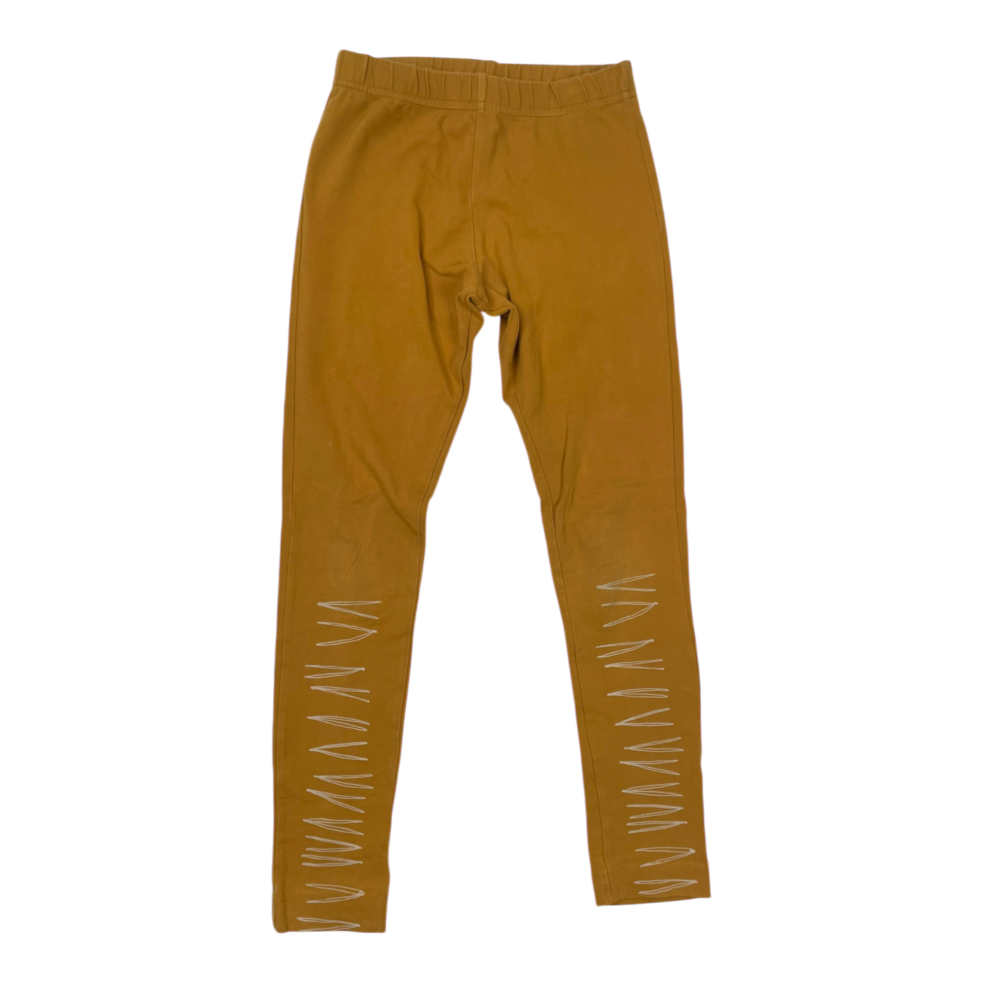 Papu leggings, mustard | 122/128cm