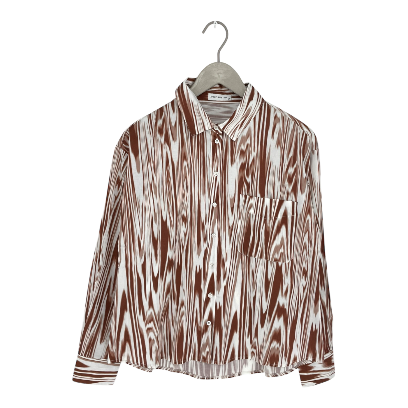 Angels Ambition collar shirt, stripes | woman 38
