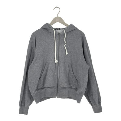 Acne Studios zip hoodie, grey | woman S