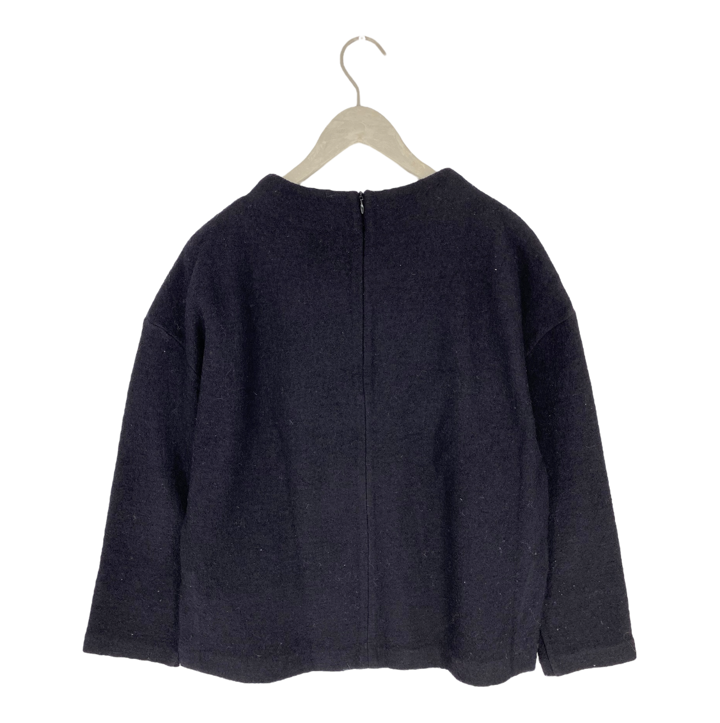 Marimekko lawina wool jumper, black | woman M