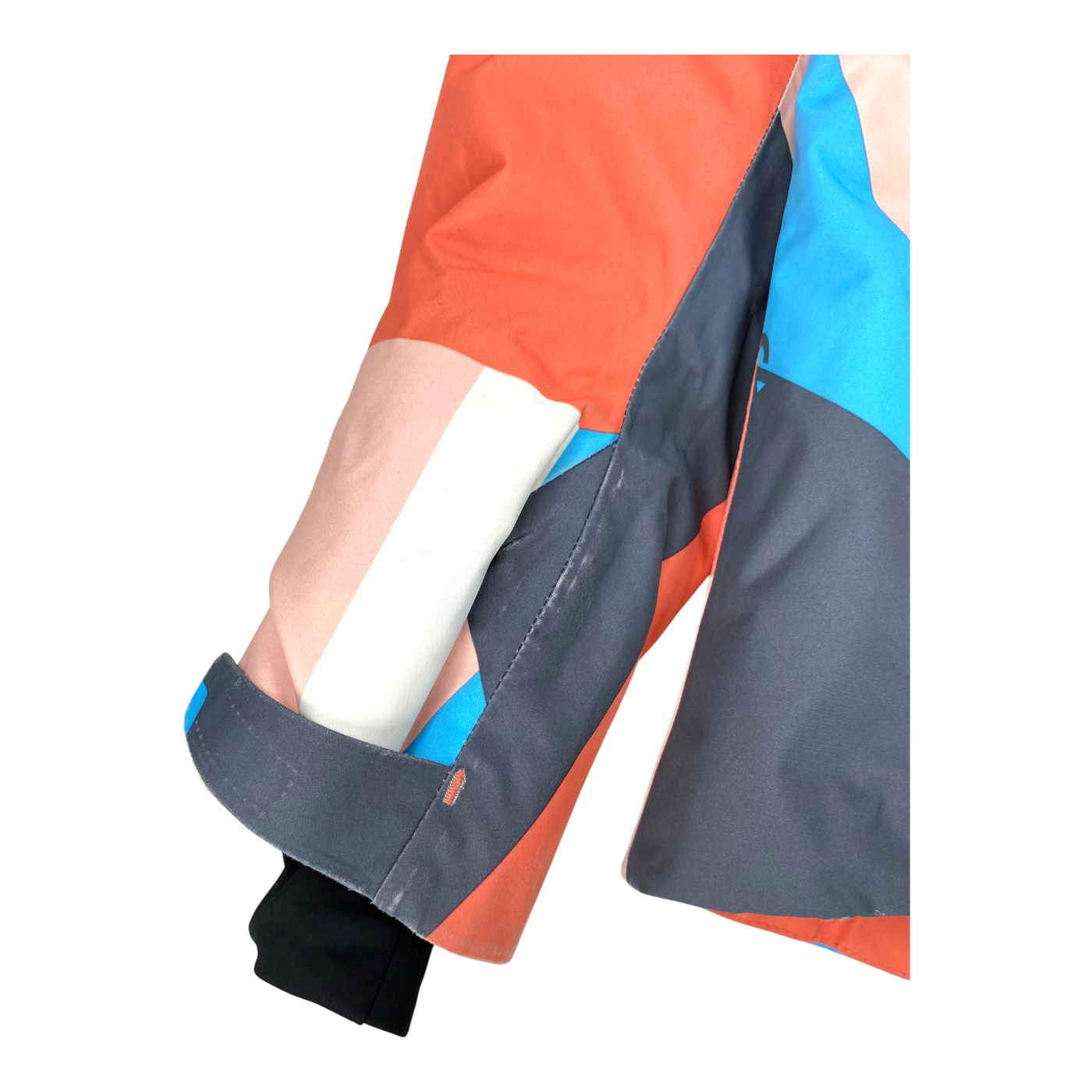 Reima frost winter jacket, blue/orange | 152cm