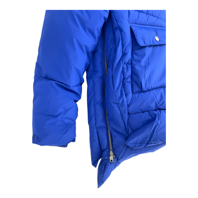 Embassy of Bricks and Logs Lyndon puffer jacket, blue | woman XS