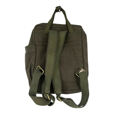 Holzrichter canvas backpack, hunter green