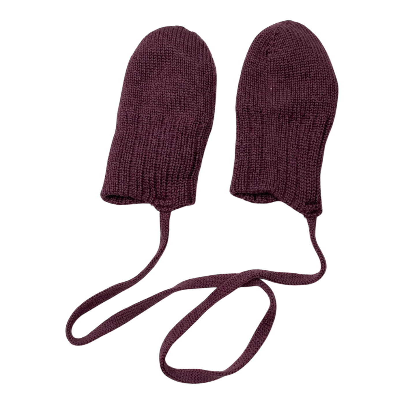 Gugguu merino mittens, purple | baby