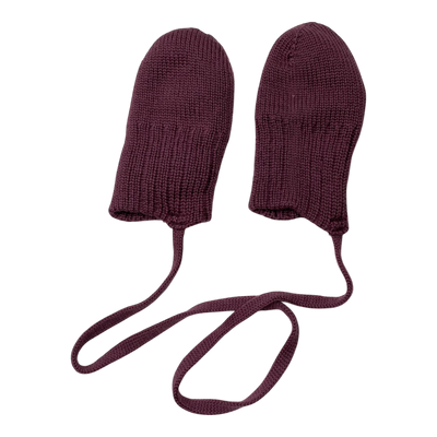 Gugguu merino mittens, purple | baby