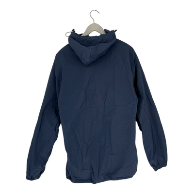 Embassy of Bricks and Logs naju rain jacket, navy blue | unisex L