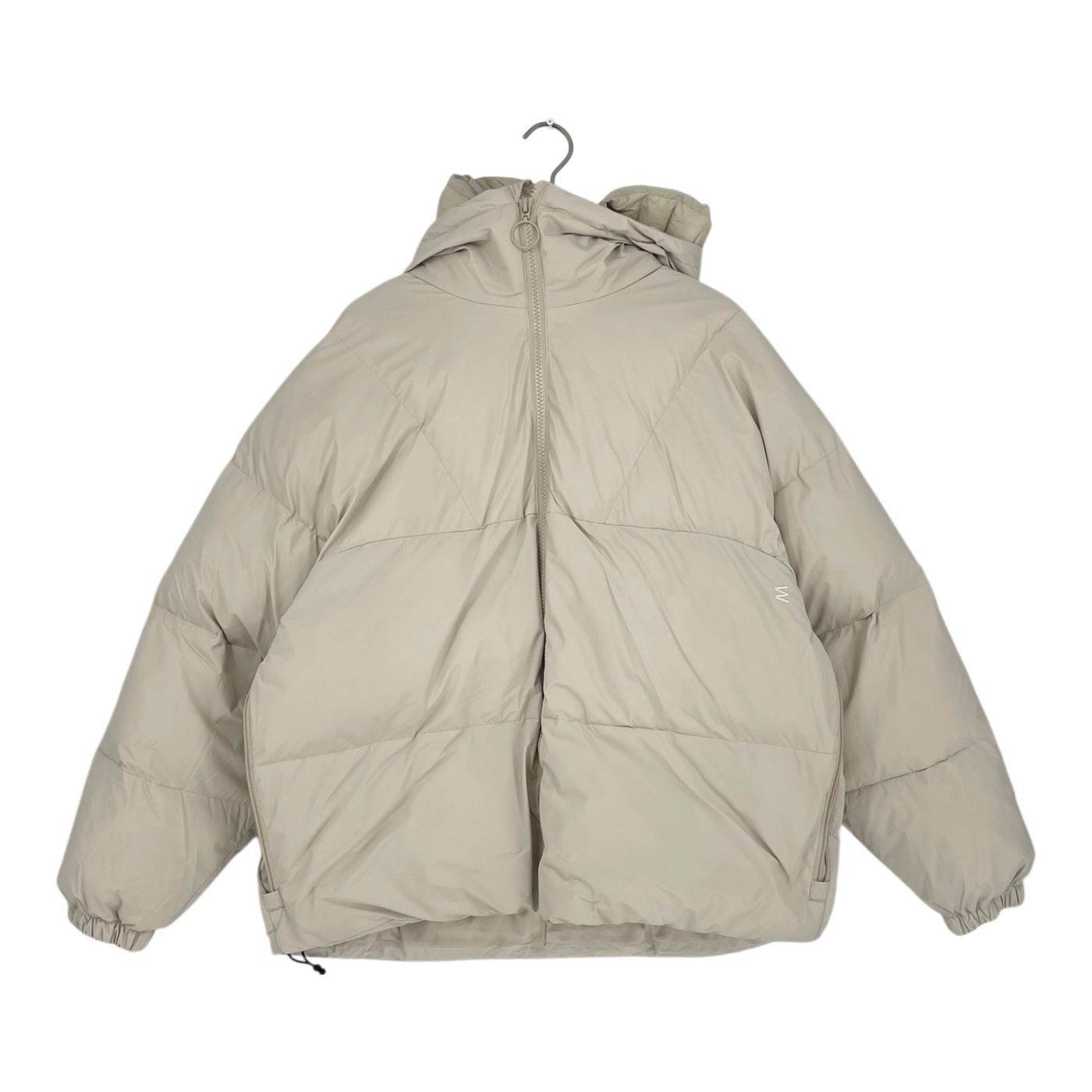 Embassy of Bricks and Logs belmont puffer jacket, sand | unisex L
