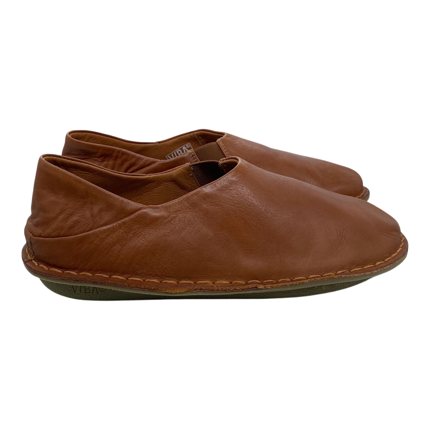 VIBAe Zuma leather shoes, cognac brown | 40