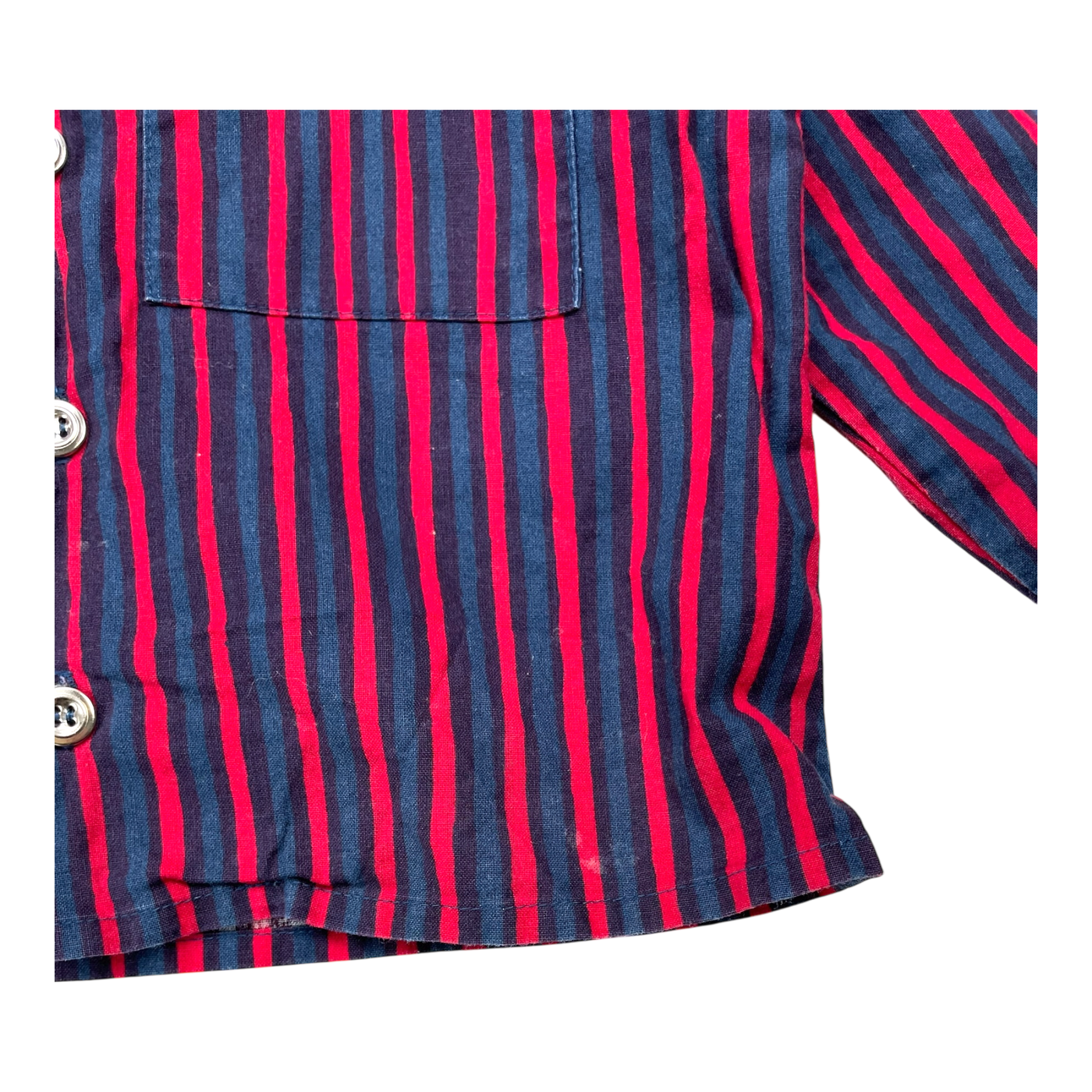 Marimekko woven shirt, stripes | 90cm