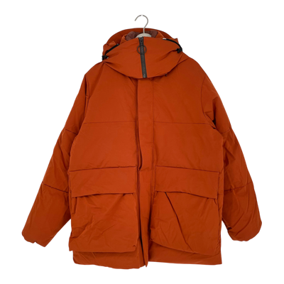 Embassy of Bricks and Logs whidbey winter jacket, fire brick | unisex L