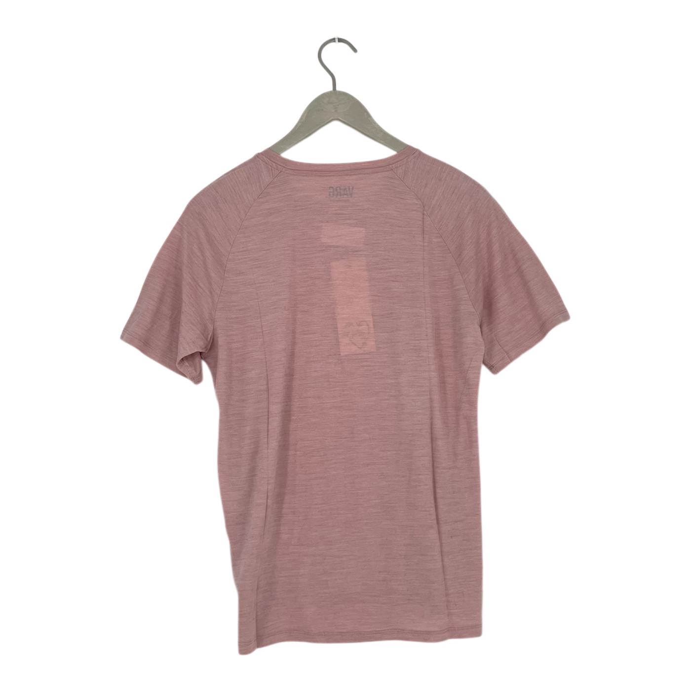 Varg fårö wool t-shirt, pale pink | woman L